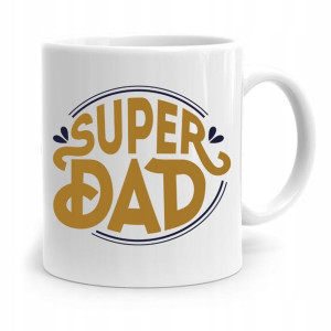 Kubek Na Dzień Ojca Dla Taty Super Dad Prezent