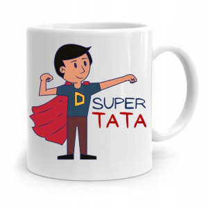 Kubek Na Dzień Ojca Dla Taty Super Tata Prezent