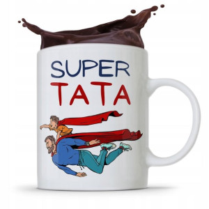 Kubek Na Dzień Ojca Dla Taty Super Tata Prezent