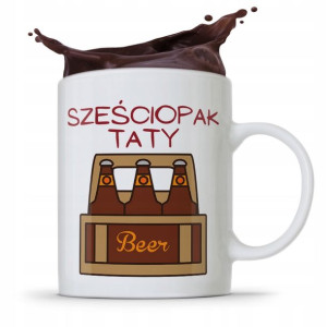 Kubek Na Dzień Ojca Dla Taty Sześciopak Taty