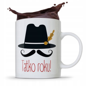 Kubek Na Dzień Ojca Dla Taty Tatko Roku! Prezent