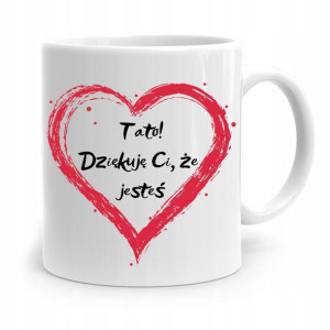 Kubek Na Dzień Ojca Dla Taty Tato! Dziękuje Ci!
