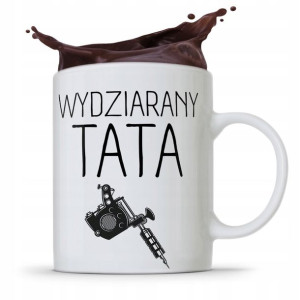 Kubek Na Dzień Ojca Dla Taty Wydziarany Tata
