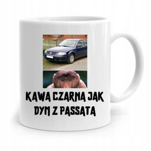 Kubek Nosacz Janusz Kawa Czarna Jak Dym Z Passata