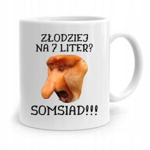 Kubek Nosacz Janusz Polak Złodziej Na 7 Liter