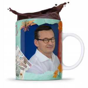Kubek Politycy Mateusz Morawiecki Pis Podatki