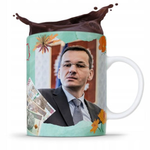 Kubek Politycy Mateusz Morawiecki Pis Podatki