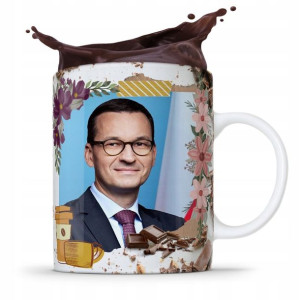 Kubek Politycy Mateusz Morawiecki Pis Podatki