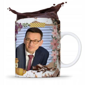 Kubek Politycy Mateusz Morawiecki Pis Podatki