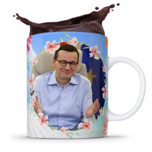 Kubek Politycy Mateusz Morawiecki Pis Podatki