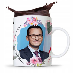 Kubek Politycy Mateusz Morawiecki Pis Podatki
