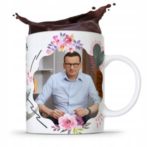 Kubek Politycy Mateusz Morawiecki Pis Podatki