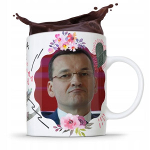 Kubek Politycy Mateusz Morawiecki Pis Podatki