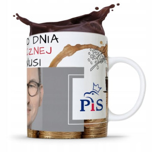 Kubek Politycy Mateusz Morawiecki Pis Podatki