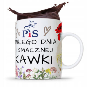 Kubek Politycy Mateusz Morawiecki Pis Podatki