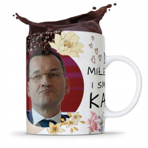 Kubek Politycy Mateusz Morawiecki Pis Podatki