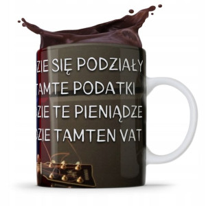 Kubek Politycy Morawiecki Gitara Pis Prywatki