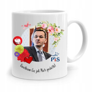 Kubek Politycy Premier Mateusz Morawiecki Pis