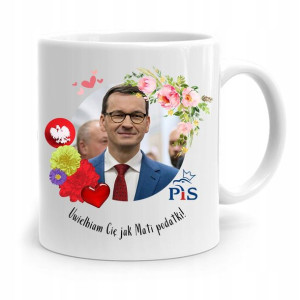 Kubek Politycy Premier Mateusz Morawiecki Pis
