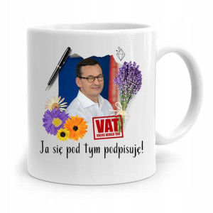 Kubek Politycy Premier Mateusz Morawiecki Pis