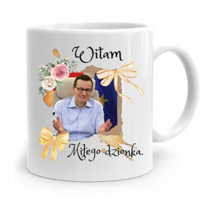 Kubek Politycy Premier Mateusz Morawiecki Pis