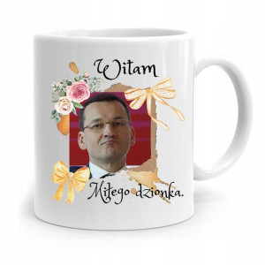 Kubek Politycy Premier Mateusz Morawiecki Pis