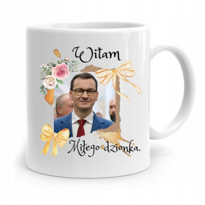 Kubek Politycy Premier Mateusz Morawiecki Pis