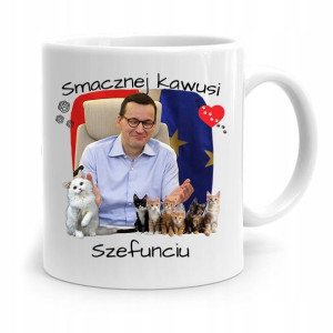 Kubek Politycy Premier Mateusz Morawiecki Pis