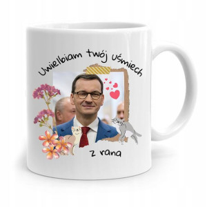 Kubek Politycy Premier Mateusz Morawiecki Pis