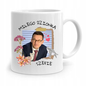 Kubek Politycy Premier Mateusz Morawiecki Pis