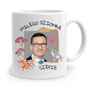 Kubek Politycy Premier Mateusz Morawiecki Pis