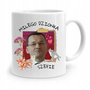 Kubek Politycy Premier Mateusz Morawiecki Pis
