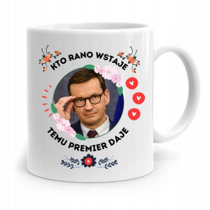 Kubek Politycy Premier Mateusz Morawiecki Pis