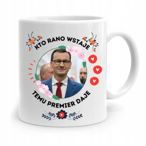 Kubek Politycy Premier Mateusz Morawiecki Pis