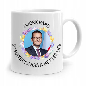 Kubek Politycy Premier Mateusz Morawiecki Pis