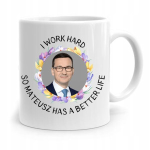 Kubek Politycy Premier Mateusz Morawiecki Pis
