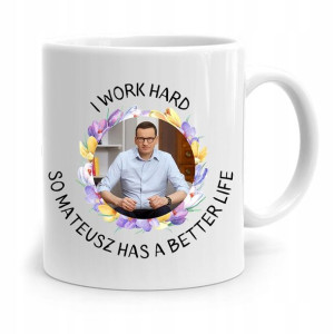 Kubek Politycy Premier Mateusz Morawiecki Pis