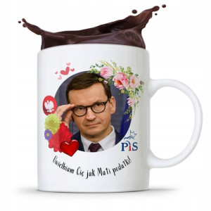 Kubek Politycy Premier Mateusz Morawiecki Pis