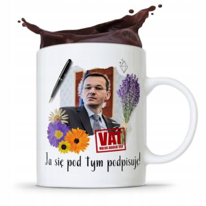 Kubek Politycy Premier Mateusz Morawiecki Pis
