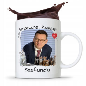 Kubek Politycy Premier Mateusz Morawiecki Pis