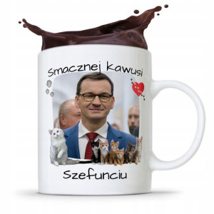Kubek Politycy Premier Mateusz Morawiecki Pis