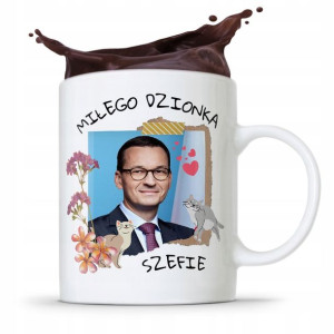 Kubek Politycy Premier Mateusz Morawiecki Pis