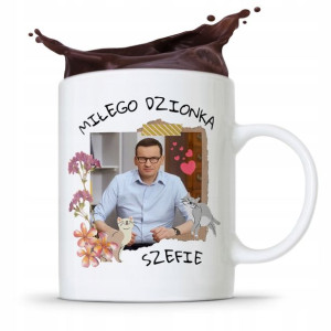 Kubek Politycy Premier Mateusz Morawiecki Pis