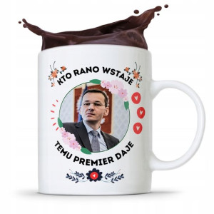 Kubek Politycy Premier Mateusz Morawiecki Pis