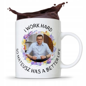 Kubek Politycy Premier Mateusz Morawiecki Pis