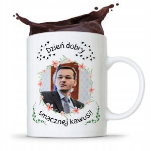 Kubek Politycy Premier Mateusz Morawiecki Pis