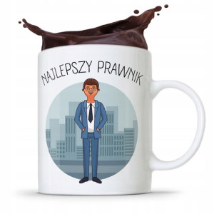 Kubek Prawnika Mecenasa Najlepszy Prawnik Prezent