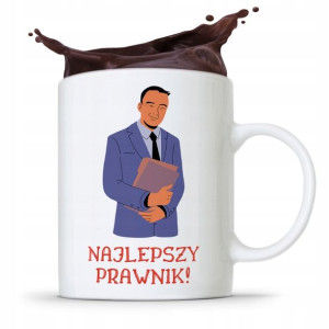 Kubek Prawnika Mecenasa Najlepszy Prawnik! Prezent