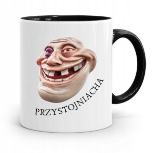 Kubek Prezent Czarny Dla Chłopaka Przystojniacha