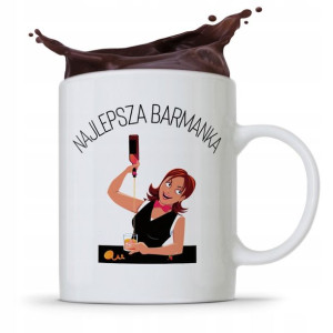 Kubek Prezent Dla Barmana Barmanki Najlepsza